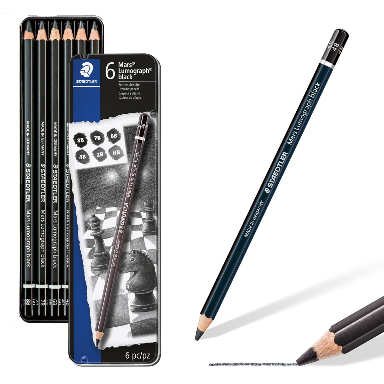 Staedtler Lumograph black 6 peças